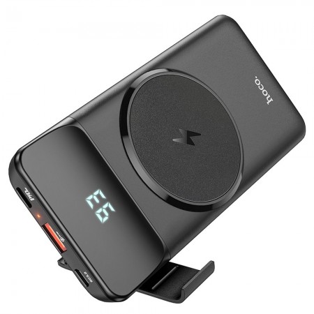 Hoco J76 Bobby Magnetic Fast Charging Black Външна батерия