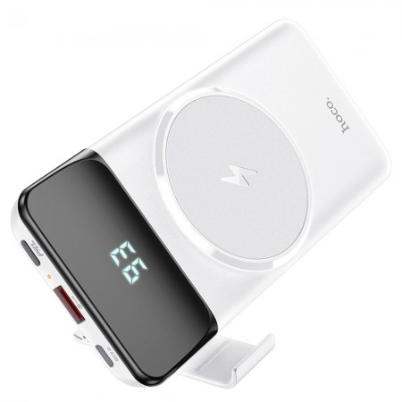 Hoco J76 Bobby Magnetic Fast Charging White Външна батерия