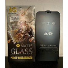 Huawei P40 Lite AG Matte Full Glass Black Протектор
