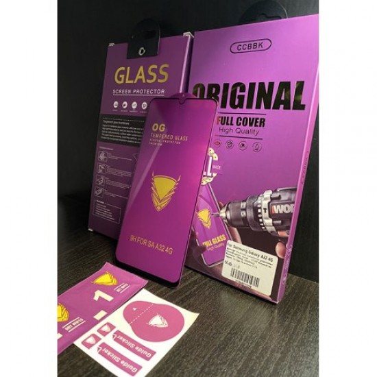 Apple iPhone 13, 13 Pro OG Purple Box Glass Black Screen Протектор
