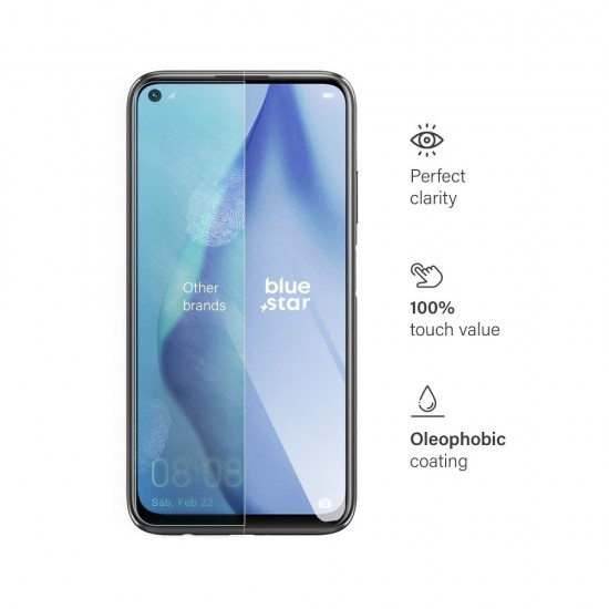Huawei P40 Lite Blue Star 9H Tempered Glass Протектор