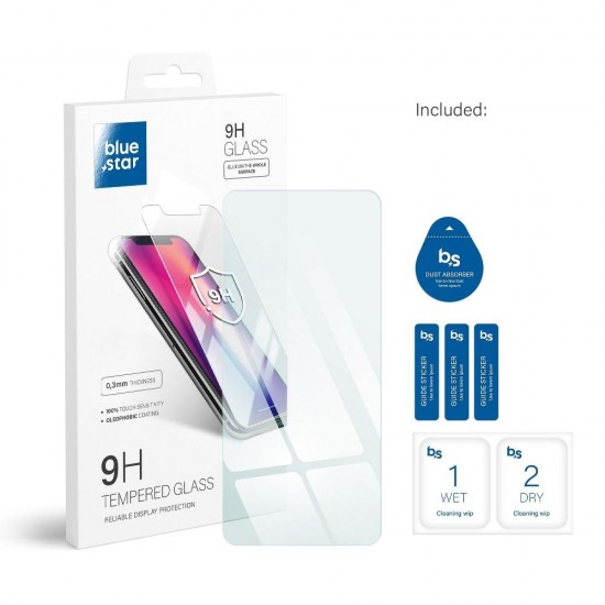 Huawei P40 Lite Blue Star 9H Tempered Glass Протектор