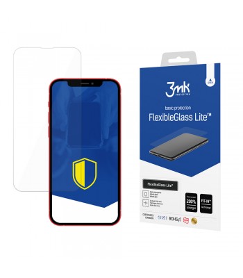 Apple iPhone 12, 12 Pro 3MK Hybrid Flexible Glass Lite Протектор