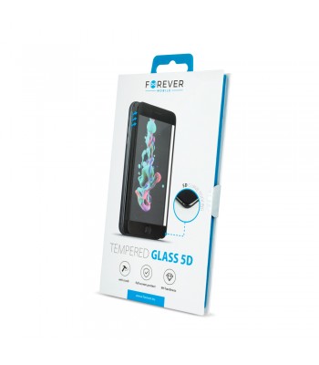 Apple iPhone 12, 12 Pro Forever Tempered Glass 5D Black Frame Протектор