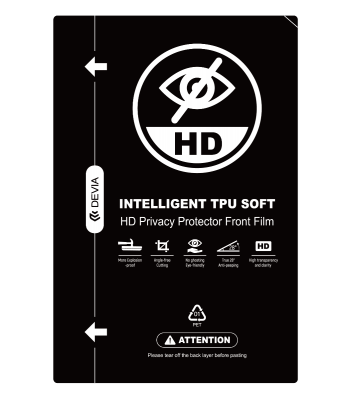 Devia 386213 TPU Soft HD Privacy DV1714 Протектор