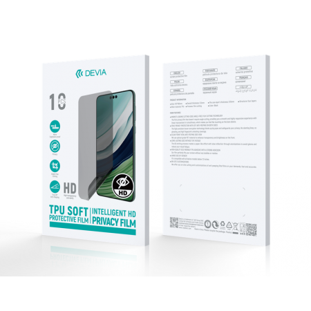 Devia 386213 TPU Soft HD Privacy DV1714 Протектор