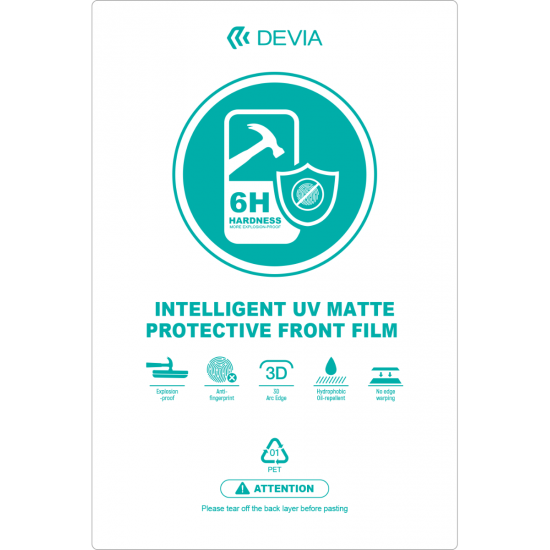 Devia 381447 UV Matte DV1076 Протектор
