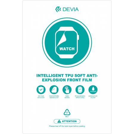 Devia 395833 DV1058 Explosion-proof Film for Watch Протектор