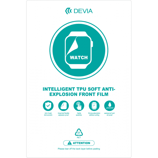 Devia 395833 DV1058 Explosion-proof Film for Watch Протектор