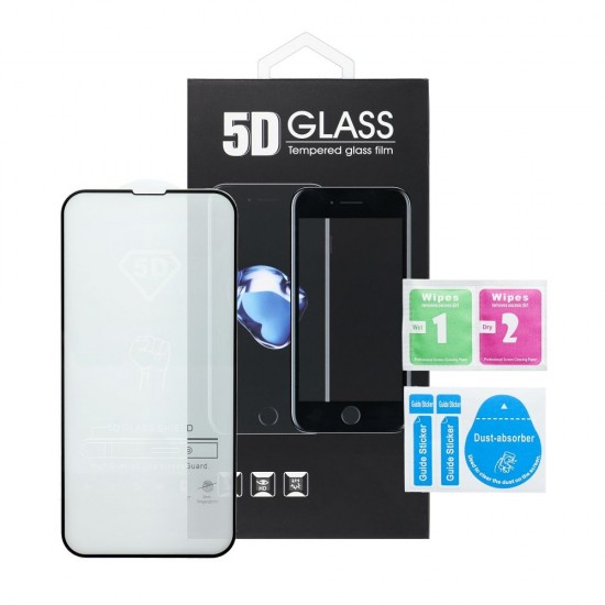 Apple iPhone 17 Air 5D Full Glue Glass Black Протектор