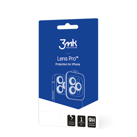 Apple iPhone 15 Pro Max 3mk Hybrid Glas Lens Pro Graphite Протектор