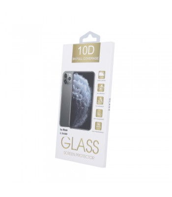 Xiaomi Redmi 10C, 12C, Poco C40 Tempered Glass 10D Black Frame Протектор