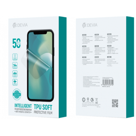 Devia 355110 Anti-Wear & Scratch TPU Soft Front Film DV0429 Протектор