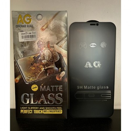 Apple iPhone 12 Pro AG Matte Full Glue Glass Black Протектор