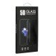 Samsung A12 5D Full Glue Tempered Glass Black Протектор