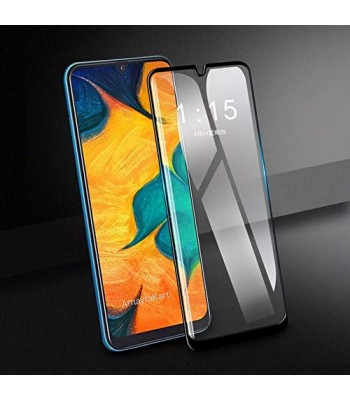 Samsung A50 11D Full Glue Glass Black Протектор