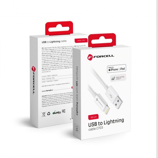 Forcell C703 White Кабел