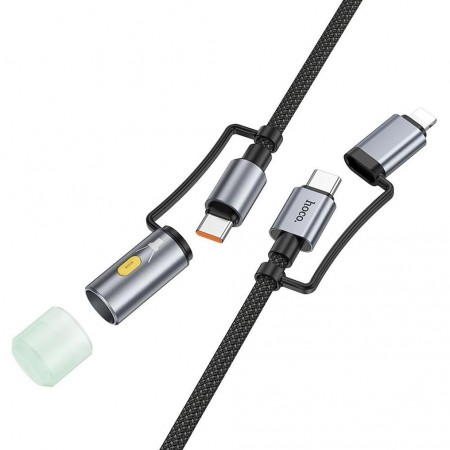 Hoco U138 C/C Light Black Кабел