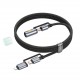 Адаптери и кабели - Hoco U138 C/C Light Black Кабел