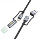 Адаптери и кабели - Hoco U138 Light Black Кабел