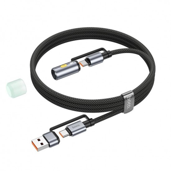 Адаптери и кабели - Hoco U138 Light Black Кабел