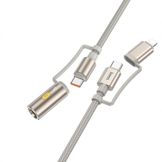 Адаптери и кабели - Hoco U138 Lighter C Black Кабел