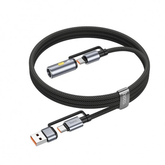 Адаптери и кабели - Hoco U138 Lighter Black Кабел