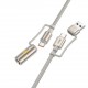 Адаптери и кабели - Hoco U138 Lighter Grey Кабел