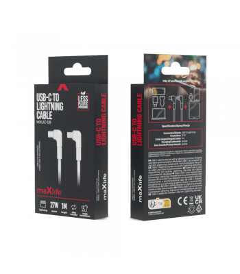 Maxlife MXUC-09 USB-C to Lightning Кабел