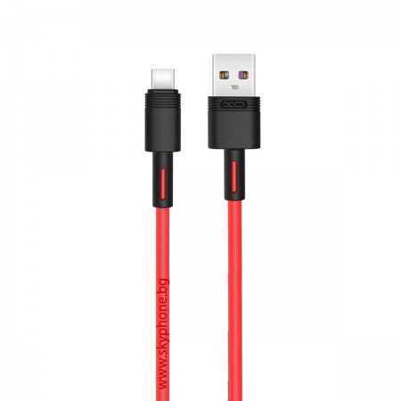 XO XO-NB-Q166 Red Type-C 1m. Кабел