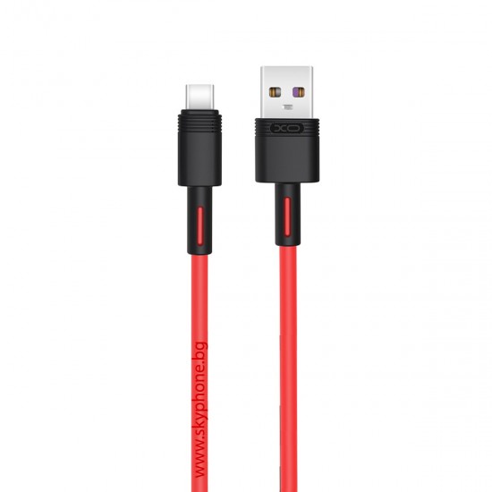 XO XO-NB-Q166 Red Type-C 1m. Кабел