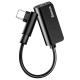 Baseus CATL45-01 Type-C M To Type-C F + 3.5mm. Female Adapter L45 Black S1-080633 Адаптер