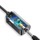 Baseus CATL45-01 Type-C M To Type-C F + 3.5mm. Female Adapter L45 Black S1-080633 Адаптер