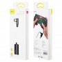 Baseus CATL45-01 Type-C M To Type-C F + 3.5mm. Female Adapter L45 Black S1-080633 Адаптер Baseus CATL45-01 Type-C M To Type-C F + 3.5mm. Female Adapter L45 Black S1-080633 Адаптер