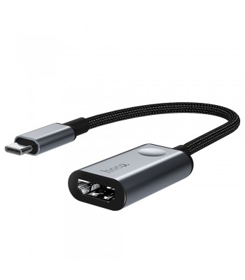 Hoco HB21 Type-C to HDMI Metal Grey Адаптер
