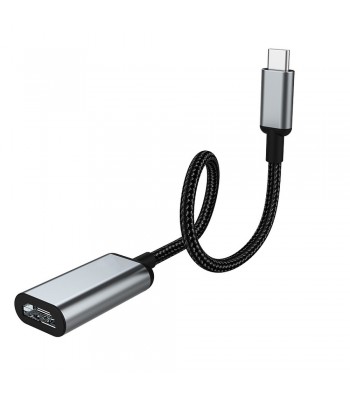 Hoco HB21 Type-C to HDMI Metal Grey Адаптер
