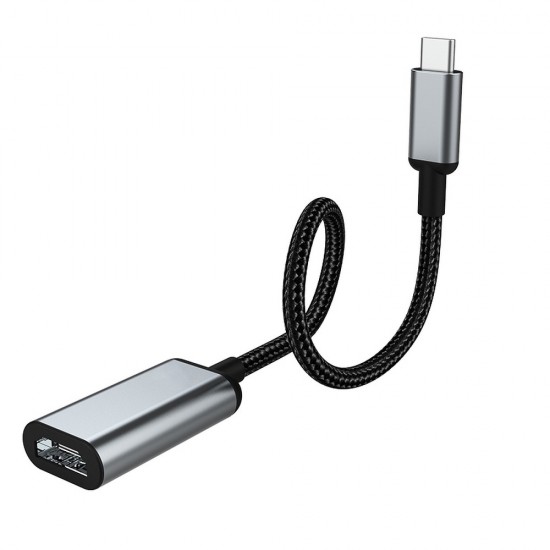 Hoco HB21 Type-C to HDMI Metal Grey Адаптер