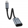Hoco HB21 Type-C to HDMI Metal Grey Адаптер Hoco HB21 Type-C to HDMI Metal Grey Адаптер