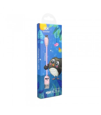 Hoco KX1 Micro-USB Charging Data Pink Кабел