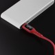 Hoco S6 Sentinel Charging Data Timing Displey Micro Red Кабел