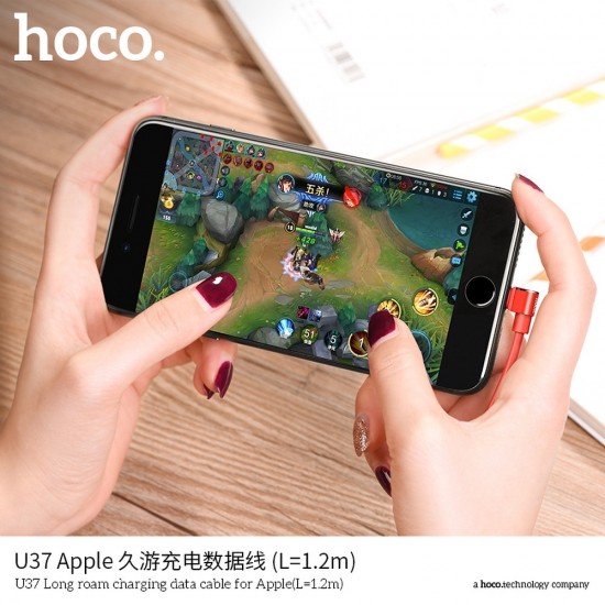 Hoco U37 Long Roam Lightining Кабел