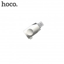 Hoco UA10 Micro USB OTG Pearl Nickel Адаптер