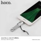 Hoco UA10 Micro USB OTG Pearl Nickel Адаптер