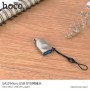Hoco UA10 Micro USB OTG Pearl Nickel Адаптер