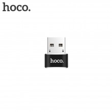 Hoco UA6 USB To Type-C Converter Black Адаптер