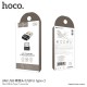 Hoco UA6 USB To Type-C Converter Black Адаптер