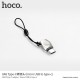 Hoco UA8 Micro USB To Type-C Pearl Nickel Адаптер