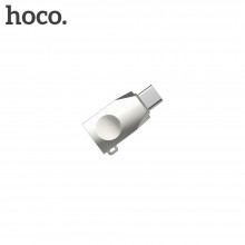 Hoco UA9 Type-C OTG Pearl Nickel Адаптер