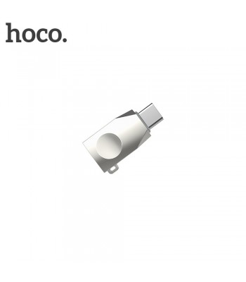 Hoco UA9 Type-C OTG Pearl Nickel Адаптер