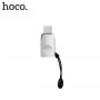 Hoco UA9 Type-C OTG Pearl Nickel Адаптер